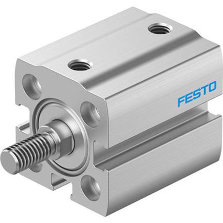 ADN-S-16-20-A-P-A-F1A Festo Pneumatic Compact Cylinder - , 16mm Bore, 20mm Stroke, ADN Series, Double Acting
