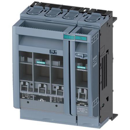 3NP1134-1BC20 Siemens Fuse Switch Disconnector, 4 Pole, 160A Max Current