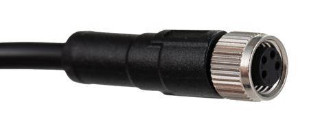 282-5362 RS PRO Straight Female 4 way M8 to Cable, 5m
