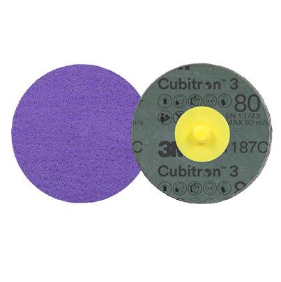 7100332088 3M 1187C Ceramic Grinding Disc, 75mm, 80+ Grade, 50 in pack