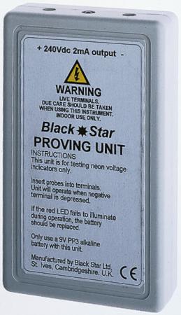P240 Black Star  Proving Unit 2mA 240V RS Calibration