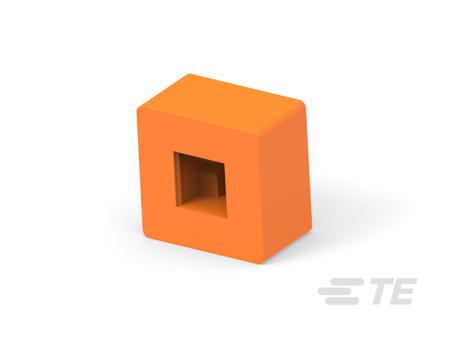 1571384-2 TE Connectivity Orange Push Button Cap for Use with Switches, 5.5mm