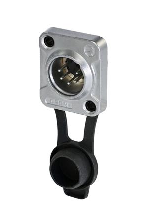 RRX5M-Z-001-0 Socket Mount XLR Connector, Male, IP65, 5 Way