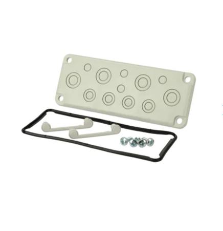 MB 10857 SET Fibox Structural System Cable Management 62mm Internal Width 193mm Internal Height, 216mm L