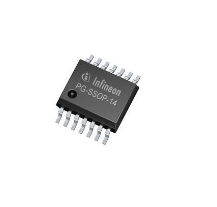 TLD1124ELXUMA1 Infineon  LED Driver IC, 40 V 360 mA 14-Pin SSOP-14