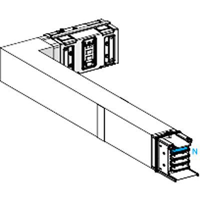 KSA630DLL41F Schneider Electric Cross Elbow Busbar Trunking, 290 → 1200mm, 630A, Canalis Series