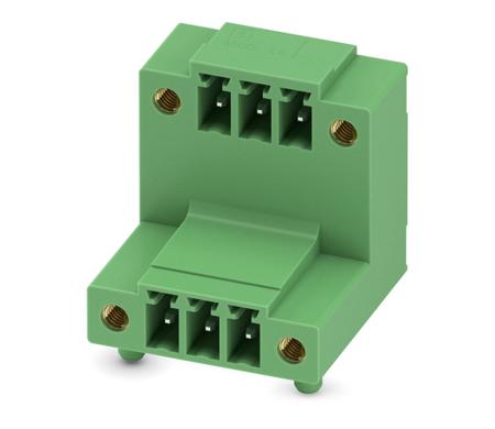1830114 Phoenix Contact, 3.81mm Pitch, MCD 1.5/ 3-GF-3.81, 3 Way, Pluggable Terminal Block, Header, Solder Termination,