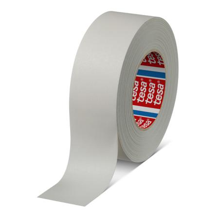 04671-00001-00 Tesa White Acrylic Coated Gaffa Tape, 50mm x 50m, 0.28mm Thick