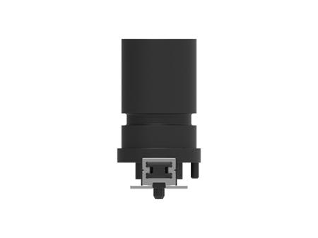 484924-E ERNI Circular Connectors, 5 Contacts, Board Mount, M12 Connector, Plug, Male, IP65, IP67, Standard Circular Connectors