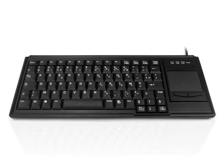 KYB500-K82B-FR Ceratech  Wired USB Touchpad Keyboard, QWERTY (French), Black