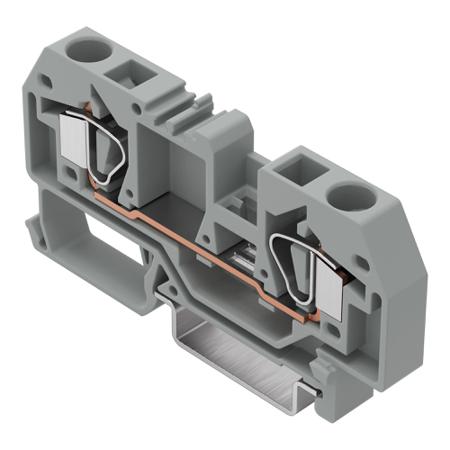 282-901 Wago Standard DIN Rail Terminal, 282 Series , 6mm², 600 V, 100A