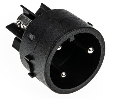 SA3230 Bulgin Male Connector Insert 3 Way for use with Mini Buccaneer Connector