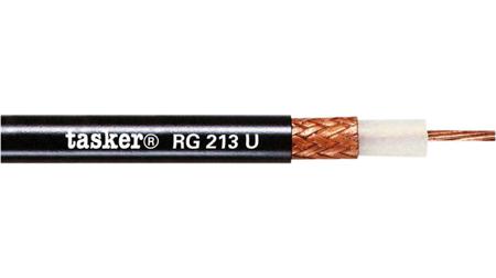 RG 213 U MIL. Tasker RG Series, 100 m, RG 213U MIL Coaxial 50 Ω