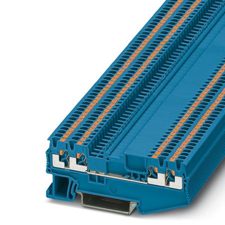 3210329 Phoenix Contact  CLIPLINE PT Series Grey, Push In Termination