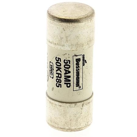 50KR85 Eaton 50A Ceramic Cartridge Fuse, 23 x 57mm