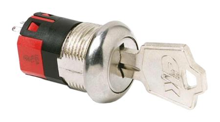 Y1011U2C2WCNQE C & K Key Switch, SPST, 4 A 2-Way Flat-Key