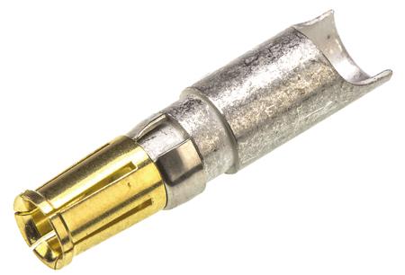 09691817423 HARTING, D-Sub Mixed Series, Female Solder D-Sub Connector Power Contact, Gold Power, 10 → 8 AWG