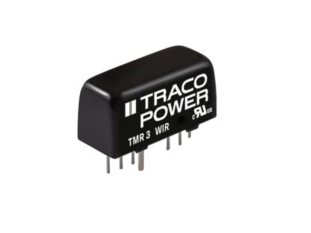 TMR-3-4822WIR TRACOPOWER TMR 3WIR 3W Isolated DC-DC Converter Through Hole, Vin 18 → 75 V dc, Vout ±12V dc Railway Approved