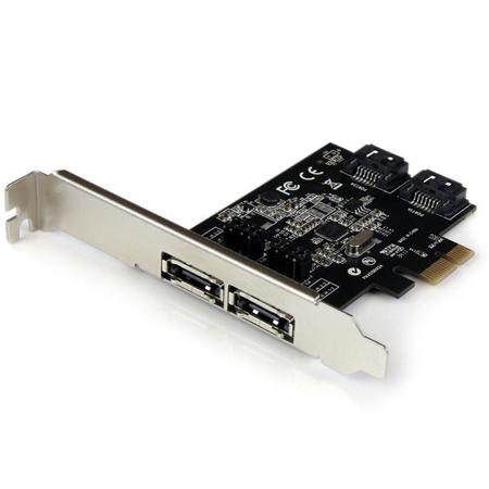 PEXESAT322I StarTech.com PCI Express eSATA Controller Card