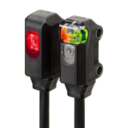 E3T-ST12-2M Omron Through Beam Photoelectric Sensor, Block Sensor, 1 m Detection Range