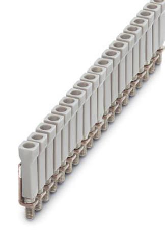 0202345 Phoenix Contact LB 100-6 GY Series Jumper Bar for Use with Modular Terminal Block