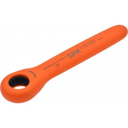 Z-11-19 SAM Open End Wrench, 190 mm Overall, 19 mm Jaw Capacity VDE/1000V Approved