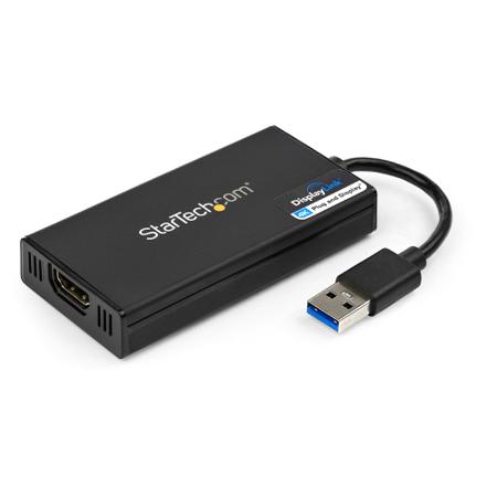 USB32HD4K StarTech.com USB A to HDMI Adapter, USB 3.0, 1 Supported Display(s) - 4K @ 30Hz