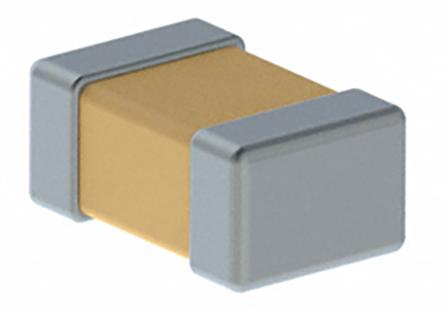 C0805C153K5RACTU KEMET 15nF Multilayer Ceramic Capacitor MLCC, 50V dc V, ±10% , SMD