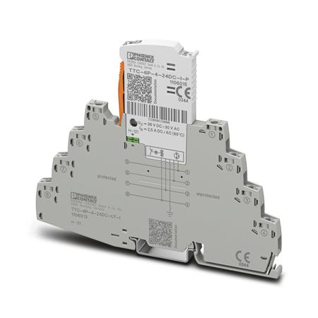 1106013 Phoenix Contact 1 Phase Industrial Surge Protector, 10kA