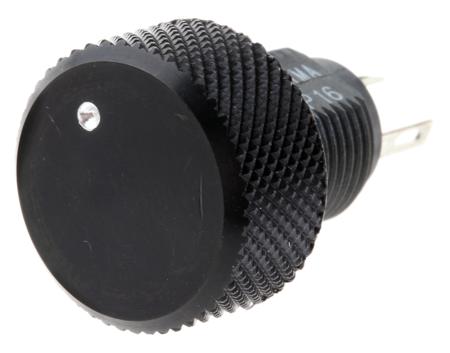 P16NM471MAB15 Vishay P16 470Ω Rotary Potentiometer 1-Gang Panel Mount,