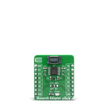 MIKROE-4057 MikroElektronika Monarch Adapter Click 541670208 Adapter Board for IoT Applications