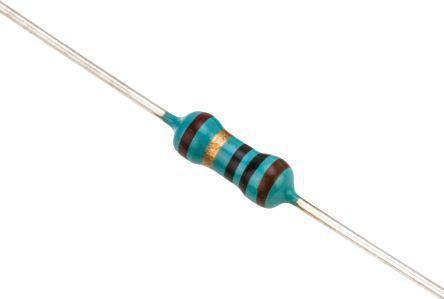 LR1F10R TE Connectivity LR1 Series Axial Metal Film Fixed Resistor 10Ω ±1% 0.6W ±50ppm/°C