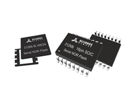 AS25F3128MQ-6WINTR Alliance Memory NOR 128Mbit Serial Flash Memory 8-Pin WSON,