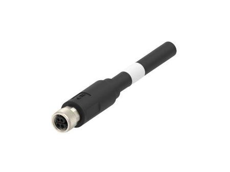 TB1143D4722-400 TE ConnectivityTB1143D4722, 40.3m, Black SPE to Female Unterminated, Shielded Shielded, Terminated Nylon Sheath