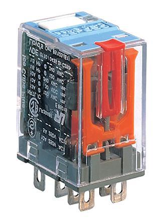 C7-A20FX-024VDC Turck DPDT Non-Latching Relay Plug In, C7-A20FX/024VDC, 24V dc Coil, 10 A