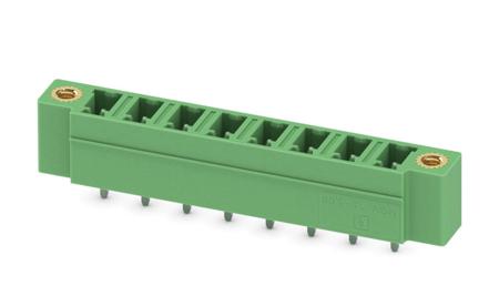 1847673 Phoenix Contact, 5.08mm Pitch, MCV 1.5/ 8-GF-5.08, 8 Way, Pluggable Terminal Block, Header, Solder Termination,