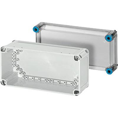 K 0100 HENSEL K Series Grey Polycarbonate Junction Box, IP66, 150 x 275 x 125mm