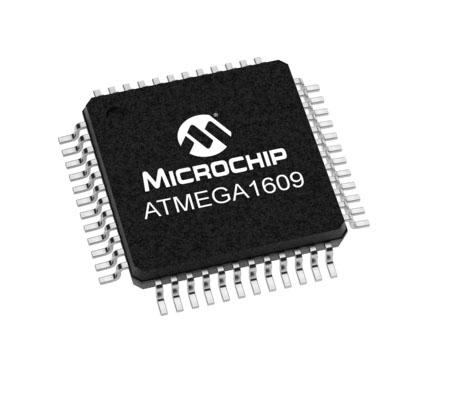 ATMEGA1609-AF Microchip, 8 bit AVR, megaAVR Microcontroller, 20 MHz, 16kB FLASH, 48-Pin TQFP