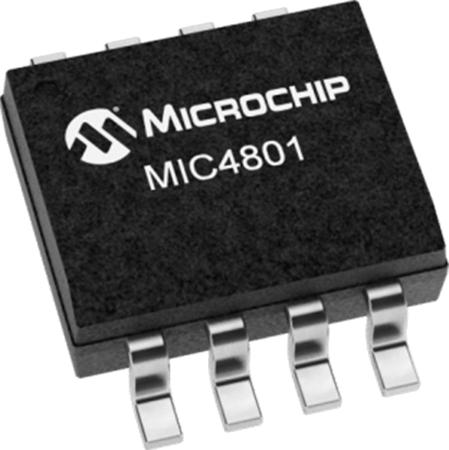 MIC4801YM Microchip  LED Driver, 3 → 5.5 V 600mA 8-Pin SOIC