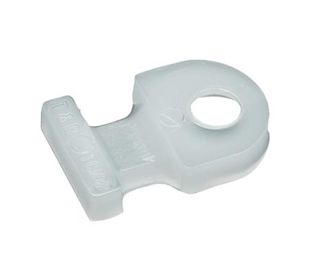 TC 104 Thomas & Betts Natural Cable Tie Mount 7.9 mm x 10.3mm, 2.4mm Max. Cable Tie Width
