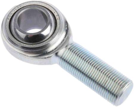 198-9156 RS Pro M20 x 1.5 Male Steel Rod End, 20mm Bore Size, 101mm Long , M20 x 1.5 Thread Size, Metric Thread Standard Male