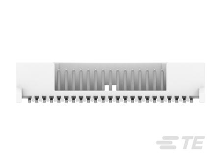 2-2355091-3 MICRO CT Series Straight Board Mount PCB Header, 23 Contact(s), 1.2mm Pitch, 1 Row(s)