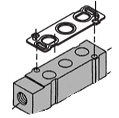 SY5000-38-1FA-Q SMC SY5000 Spacer,