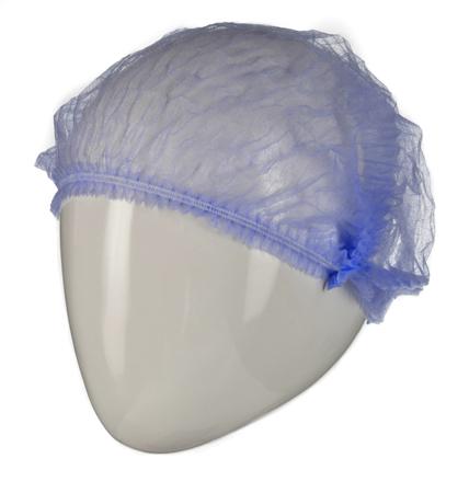 M0551 RS PRO Blue Disposable Hair Net for Food Industry Use, One-Size, Mob Cap Type, Non-Metal Detectable, 100Each per Package