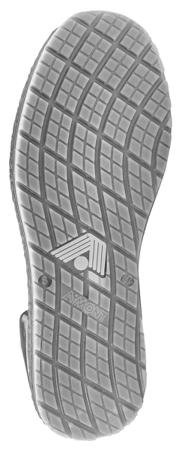 CALVIN-ABI06-41 AIMONT Calvin Unisex's Black Leather Trainer UK 7, EUR 41 S3