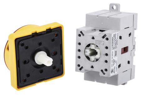 194E-E16-1753-4N Allen Bradley , 3 Pole Panel Mount Non Fused Isolator Switch, 16 A, 7.5 hp, 7.5 kW, IP66