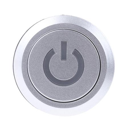 175-8400 2NO/2NC Momentary Push Button Switch, IP65, 22.2 Dia.mm, Panel Mount Red LED, Power Symbol, 250V ac