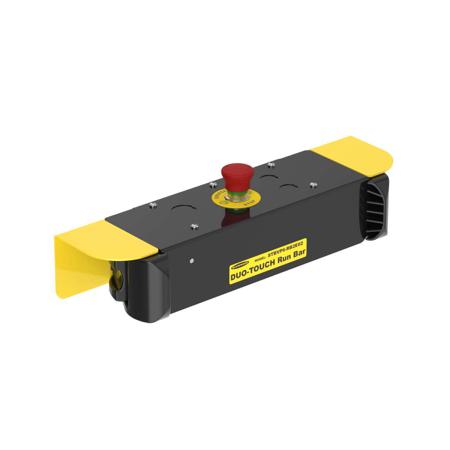 STBVP6-RB2E02 Banner 1 Button Safety Two Hand Control Switch, Black, Yellow, STBVP6 Series