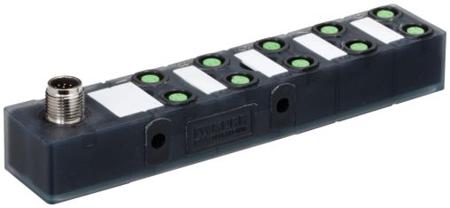8000-80060-0000000 Murrelektronik Limited EXACT8 Series Sensor Hub, M12, 10 way, 10 port
