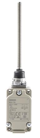 WLNJ-Y-N Omron WL Series Coil Spring Limit Switch, NO/NC, IP67, SPST, 500V ac Max, 10A Max